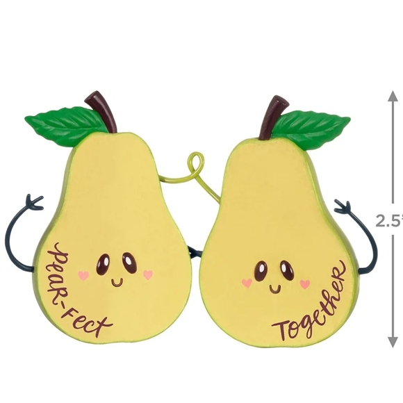 Hallmark Keepsake Christmas Ornament 2023, Pear-fect Together - Picture 2 of 8